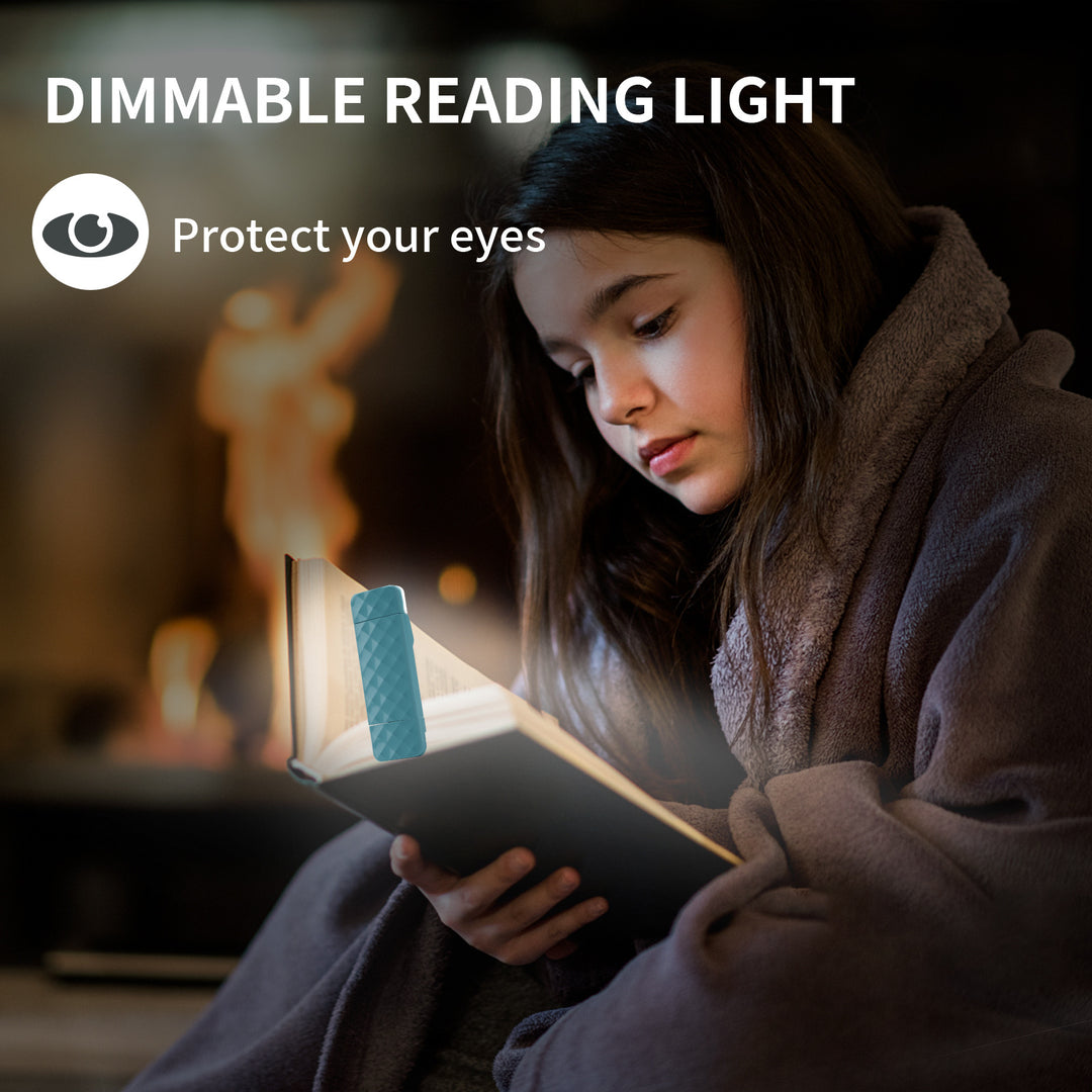 Compact LED clamp light for studying and dormitory