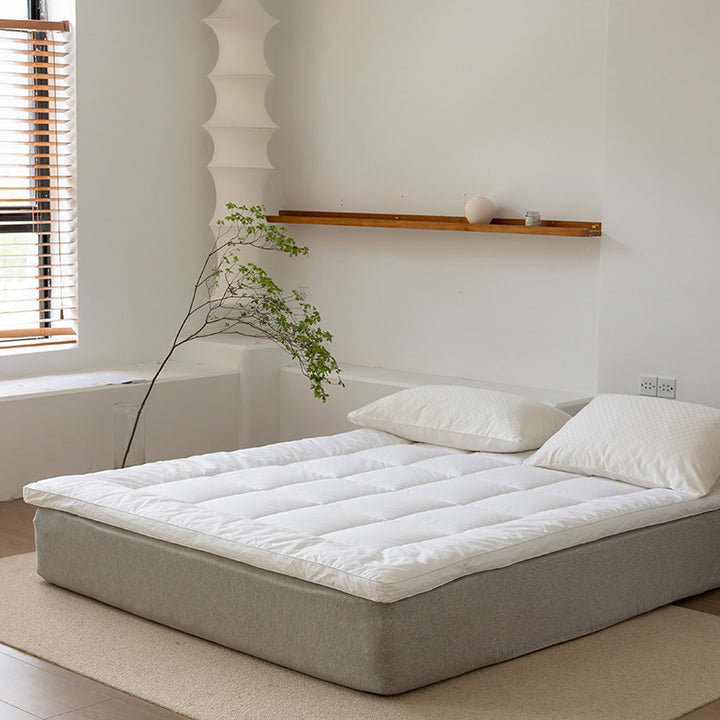Cotton mattress protector, 90×200 to 200×200 cm