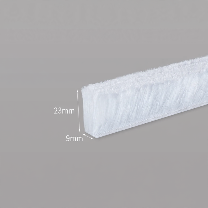 Brush seal for sliding windows and doors