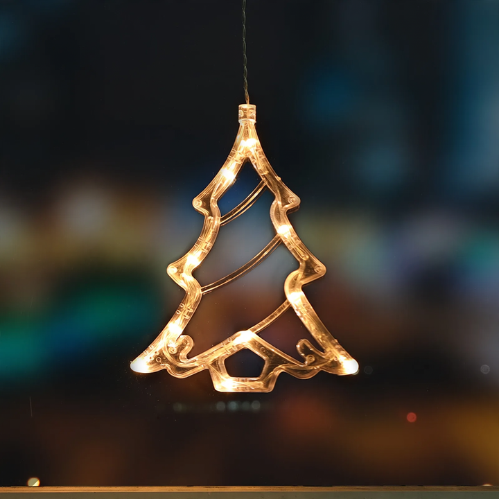 LED hanging decoration for windows and rooms
