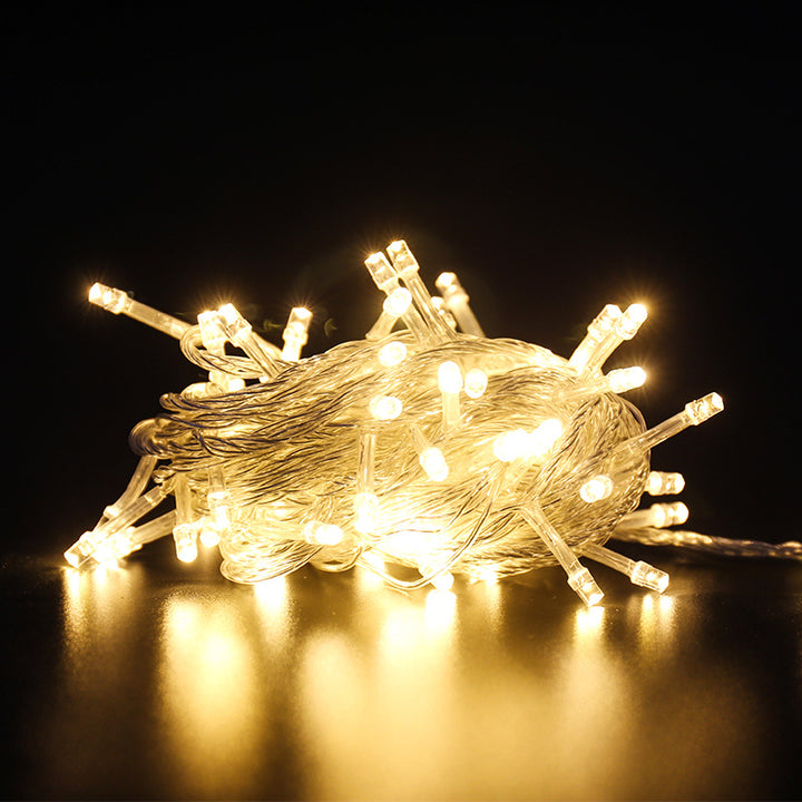 LED string lights with stars