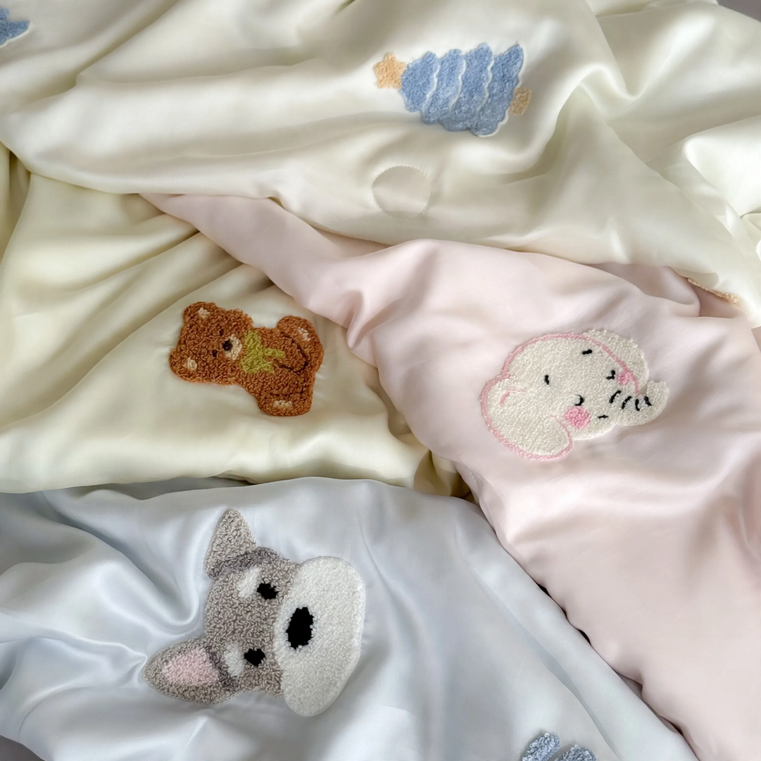 Summer duvet set, 4-piece, Tencel, lightweight