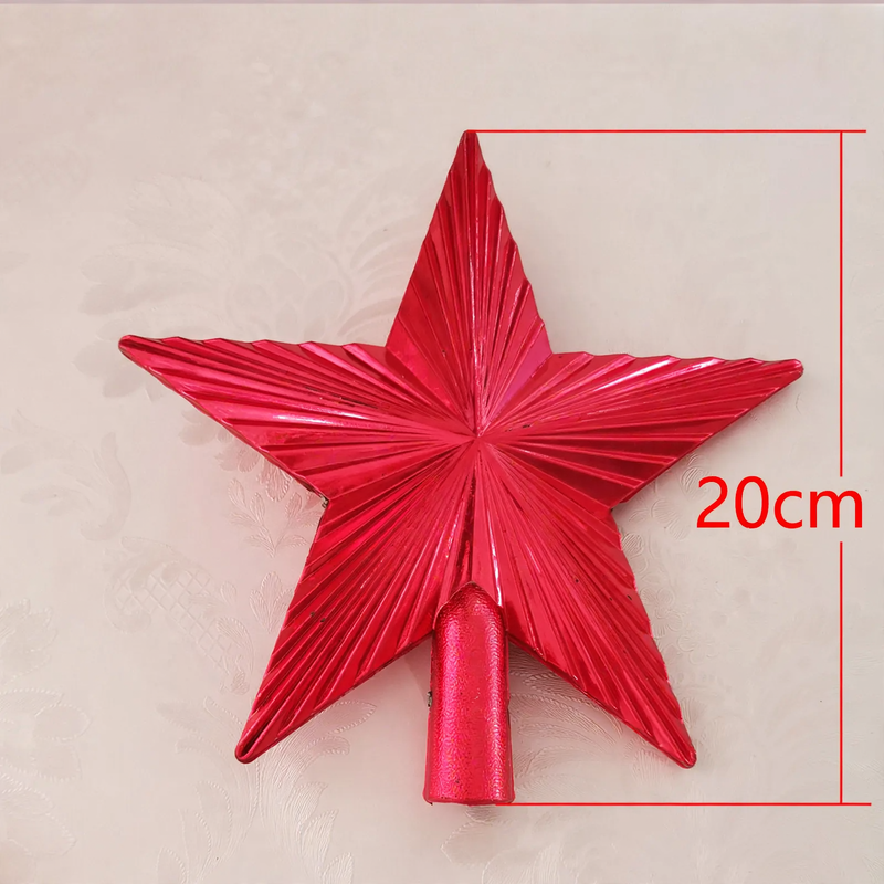 Christmas tree top star, 15 cm or 20 cm