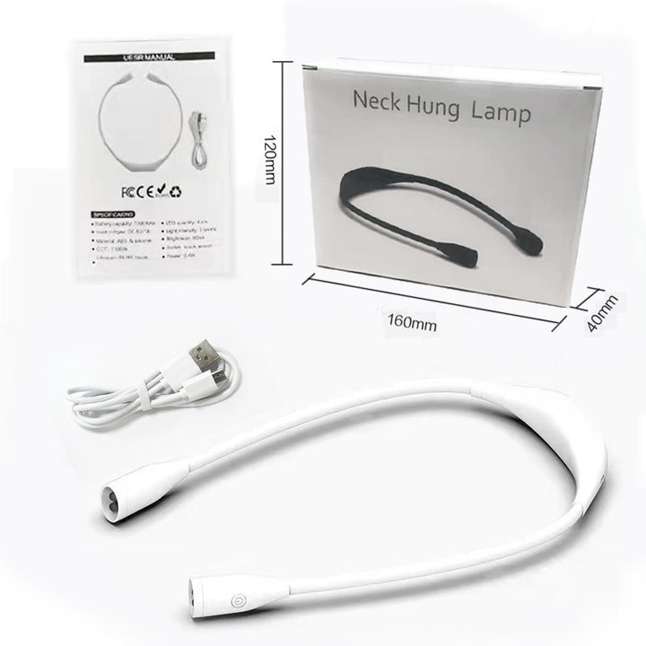Portable LED Neck Light for Reading and Outdoor