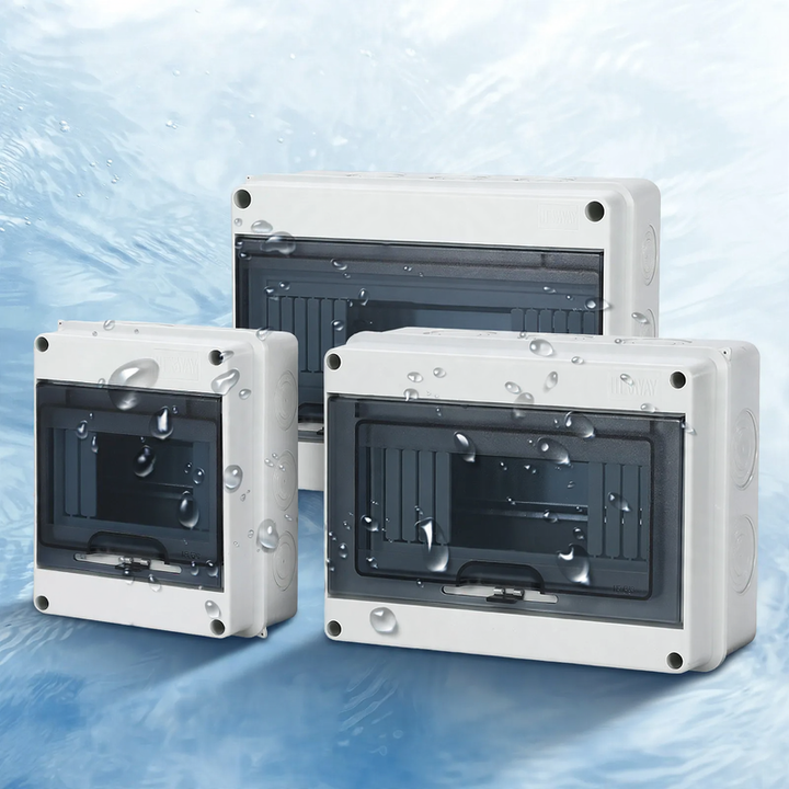 Distribution box for electrical installation, 2–16 circuits