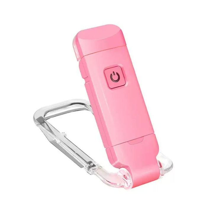 Portable USB LED clamp light, foldable