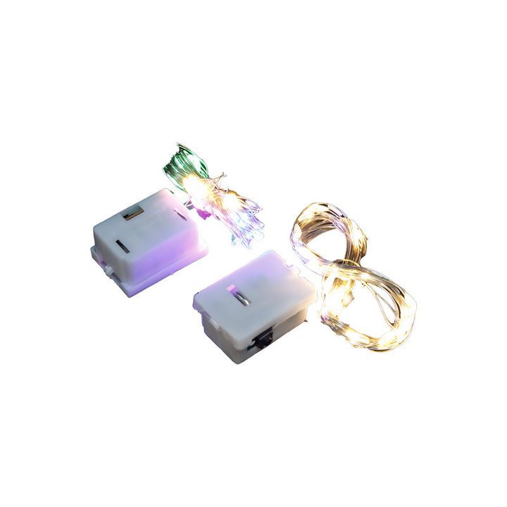 LED string lights with stars for parties and decoration