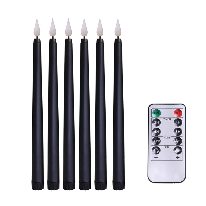 LED taper candle with remote control