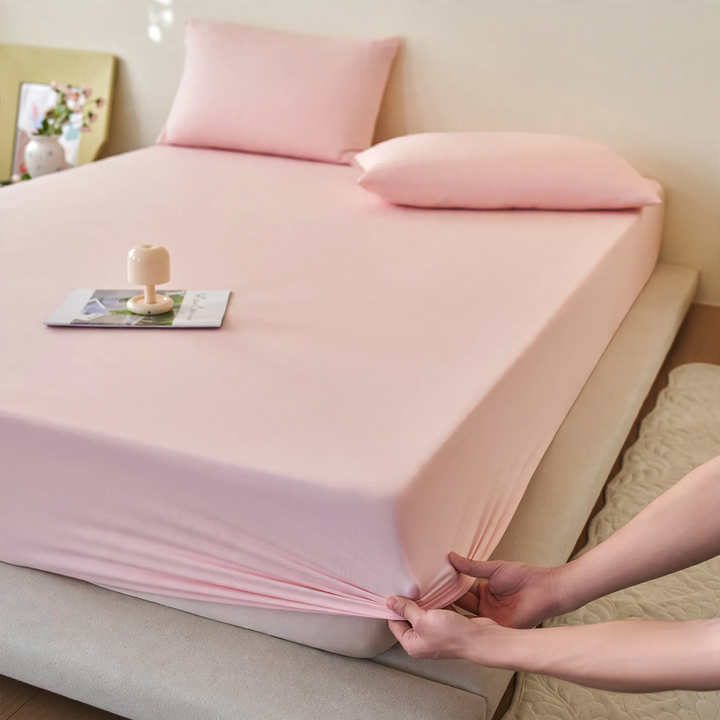 Nylon-Cooling Bed Sheet Set, 3-piece, A-Class
