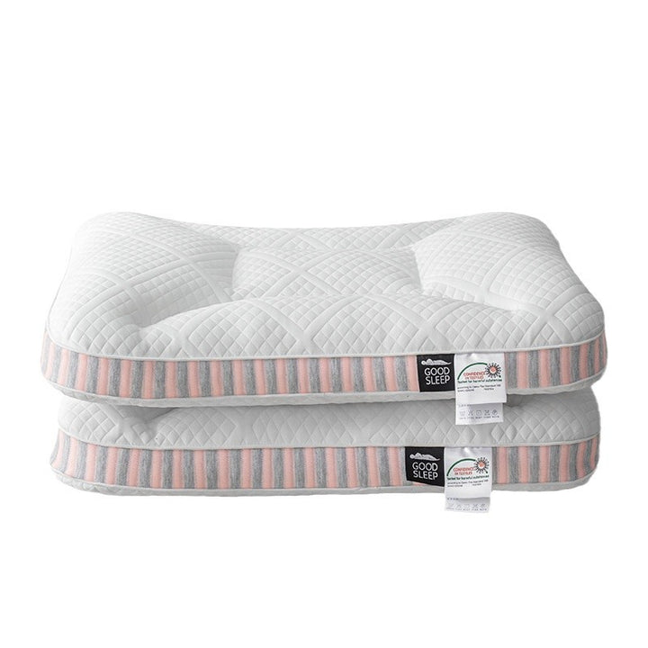 Ergonomic memory pillow, rectangular