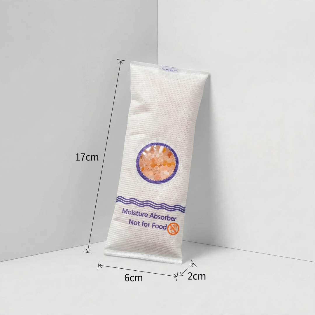 Smart silicone desiccant with viewing window