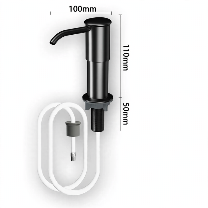 Soap dispenser pump for kitchen and bathroom
