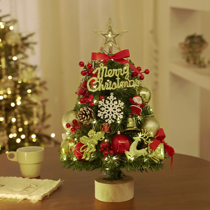 Mini Christmas Tree Set for the Table