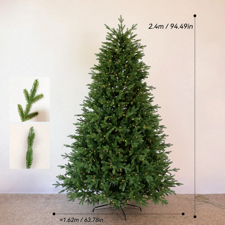 High-quality PE Christmas tree, various sizes