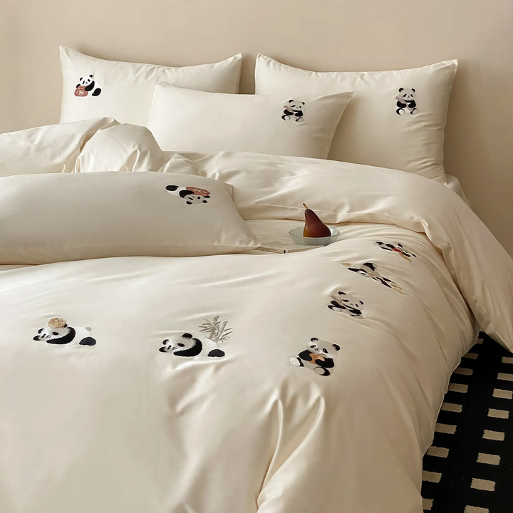 Langstapel Cotton Bedding Set, 4-piece, Cartoon