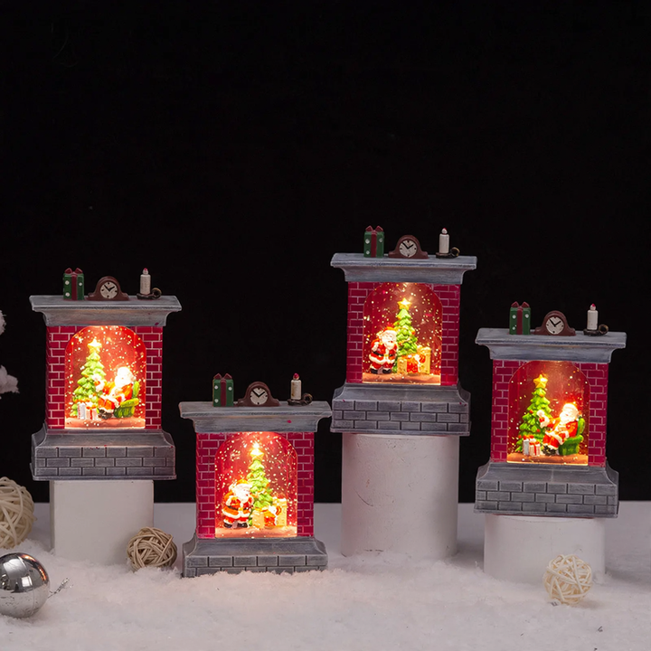 Decorative Christmas crystal light with light and music