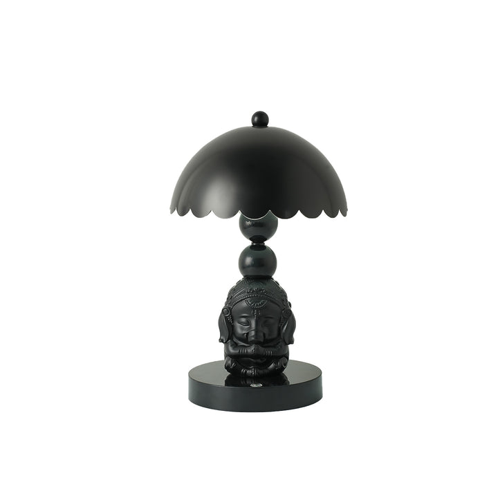 Elephant table lamp with relief details, European design