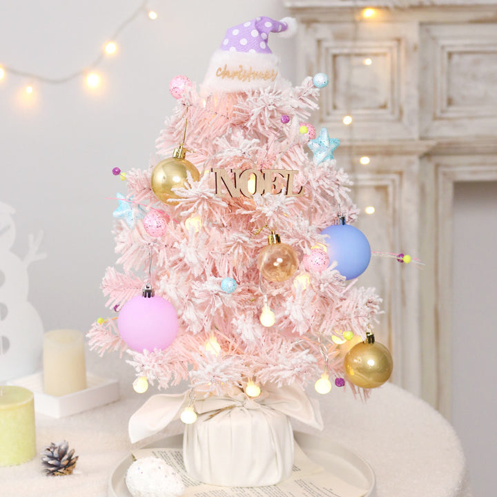 Mini Christmas Tree Set with Music Box, 50 cm