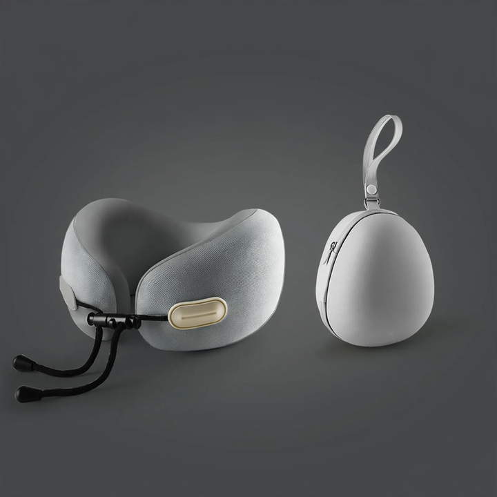U-shaped neck pillow with memory foam