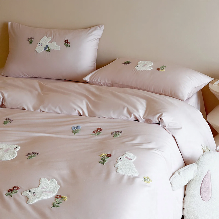 Kids' bedding set, long pile, cartoon design