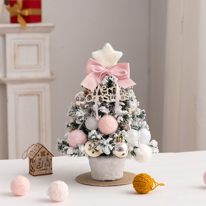 Mini Christmas tree with flocking, different sizes