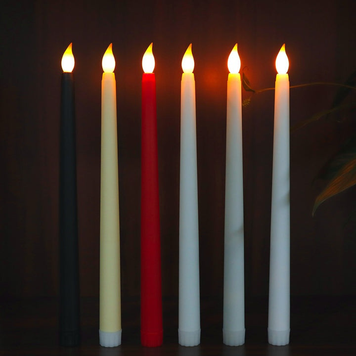 LED taper candle with remote control