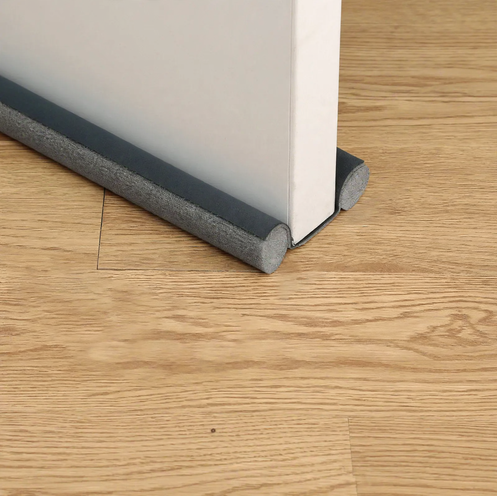 Door bottom seal made of foam, 93 cm