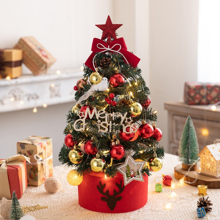 Mini Christmas tree, PVC, 45 cm or 60 cm