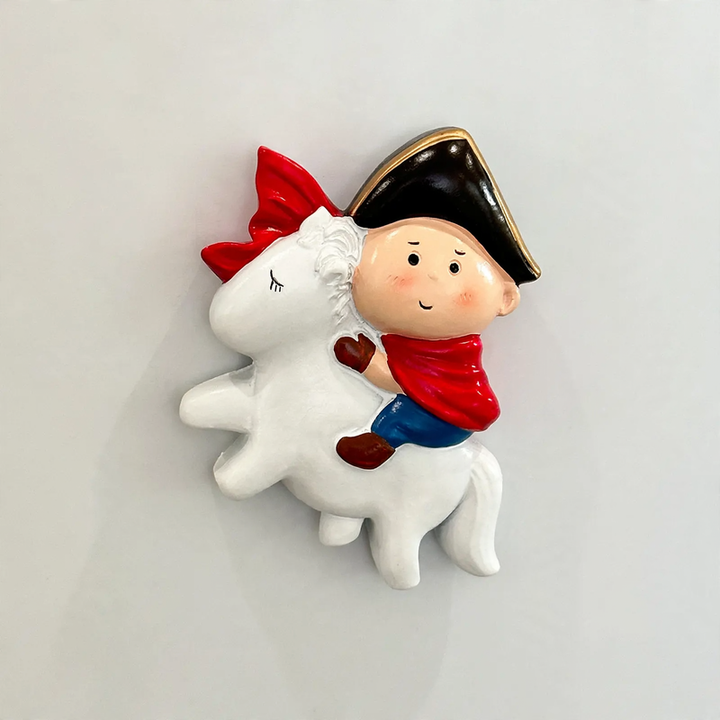 3D Art Resin Refrigerator Magnets, European Style