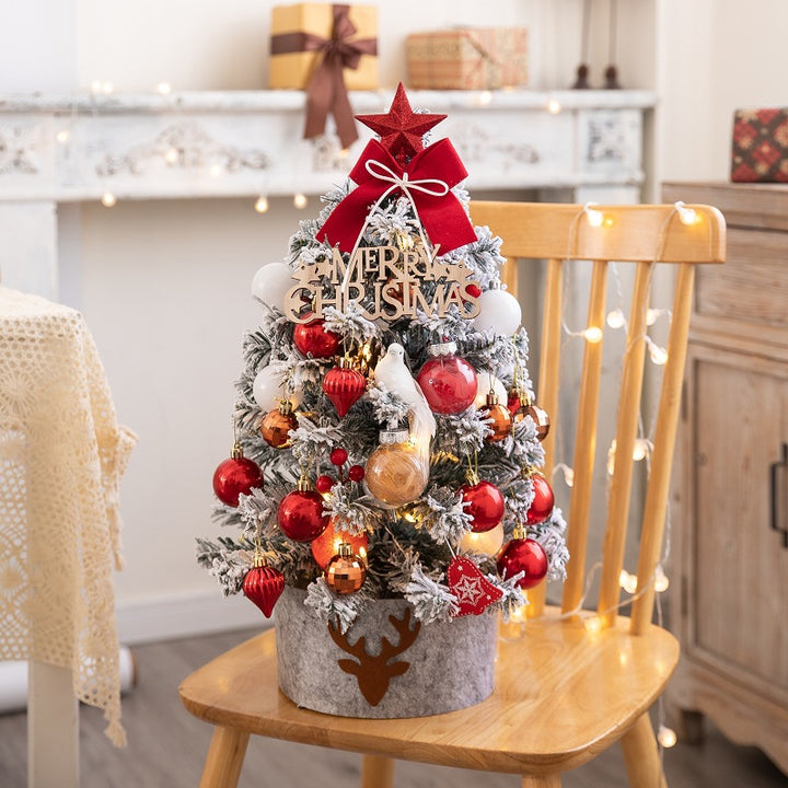 Mini Christmas tree, 45 cm or 60 cm, with lighting