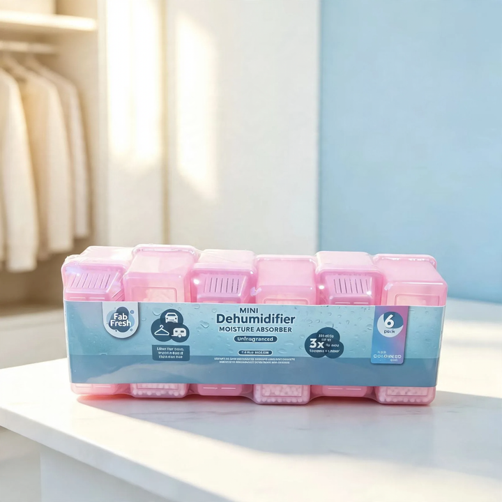 Dehumidifier box against moisture and odors