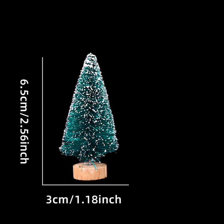 Miniature Christmas tree as table decoration