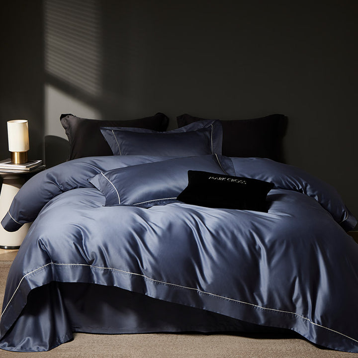Luxury bedding set, 140 long-staple cotton, 4-piece