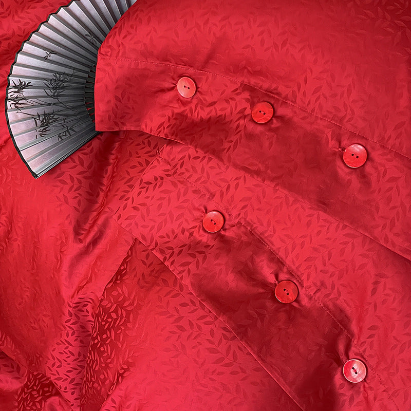 Long-staple cotton bedding for weddings