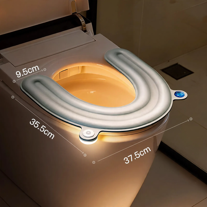 Toilet seat with sensor nightlight and fragrance function