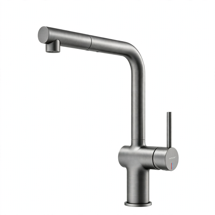 Copper kitchen faucet, pull-out, model F7035C-4