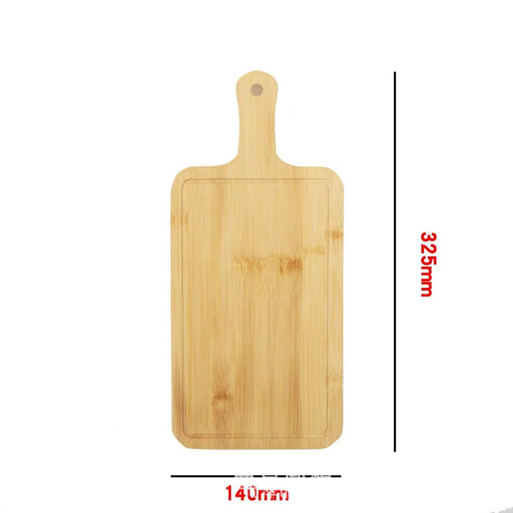 Wood serving tray, round, various sizes