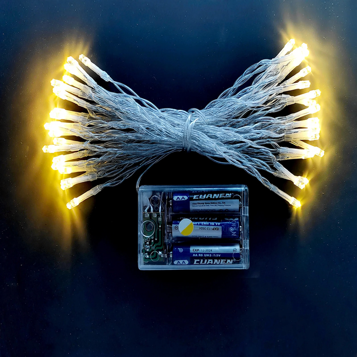 LED string lights for festive decoration