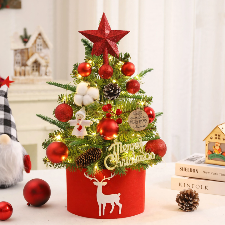 Table Christmas tree, PE mix, 45 cm or 60 cm
