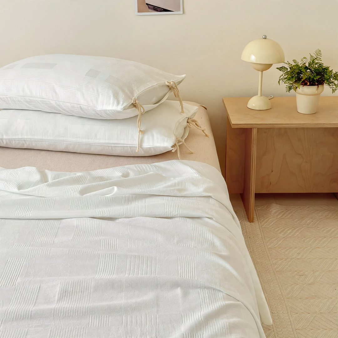 Naturally untreated cotton sheet