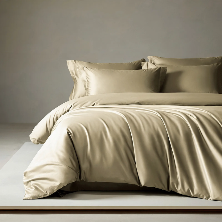 Egyptian Long Staple Cotton Bedding Set, 4-Piece