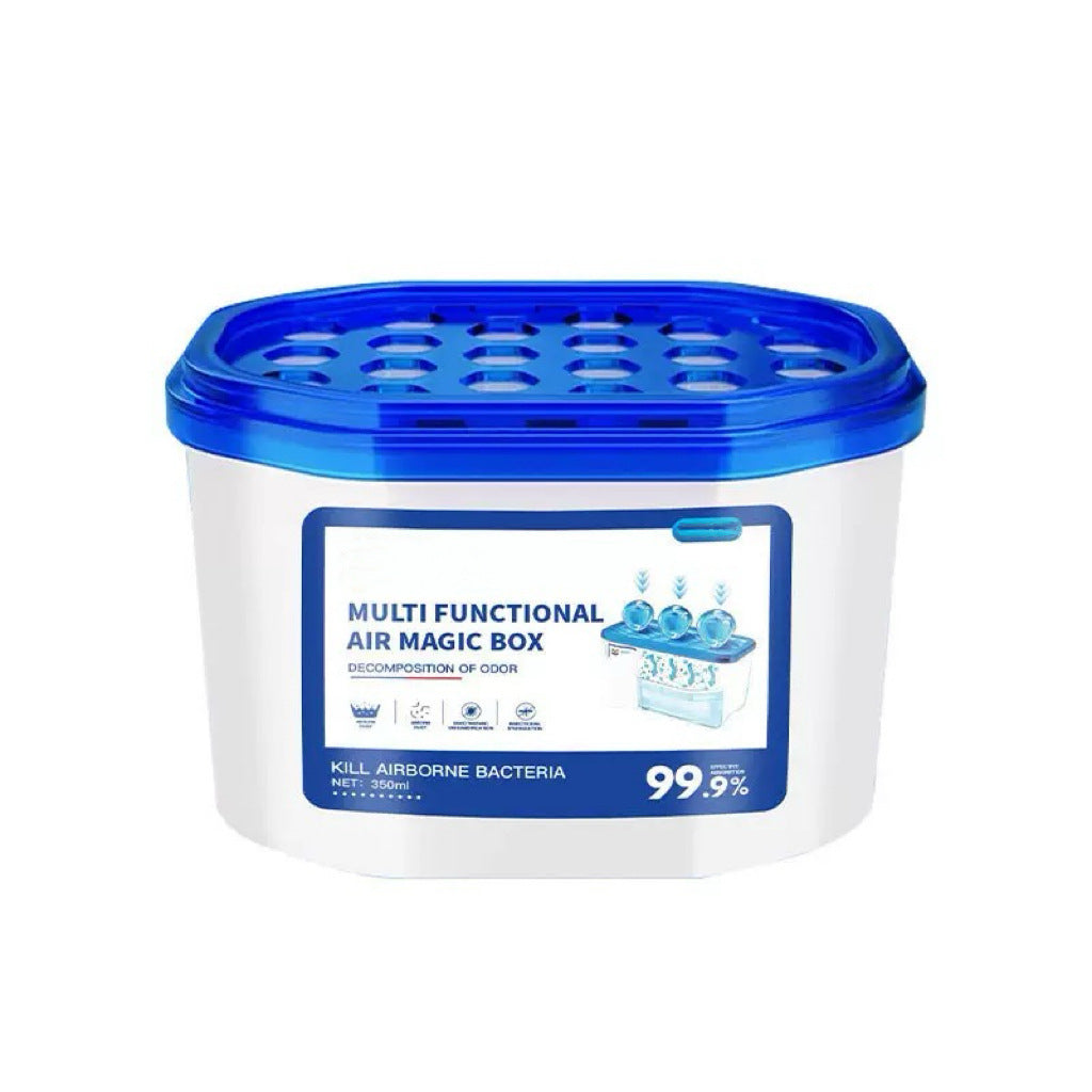 Multifunctional air purification and moisture absorption box