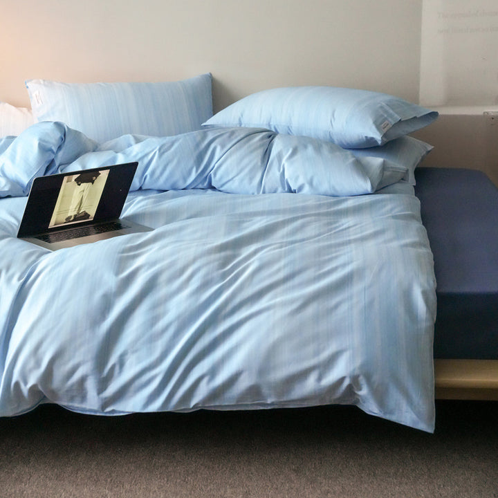 Cotton bedding set, 4-piece, gradient