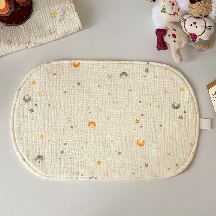 Cotton gauze pillow for newborns, 23×38 cm