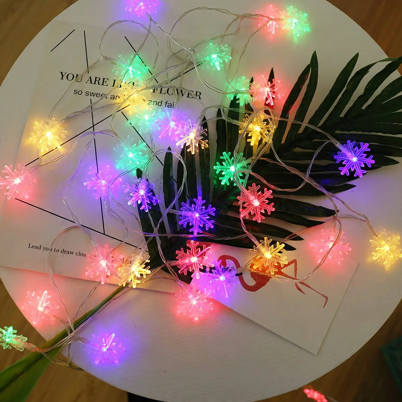 LED string lights for indoor and outdoor use