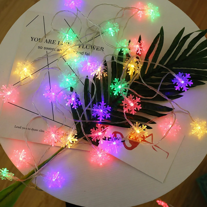 LED string lights for indoor and outdoor use