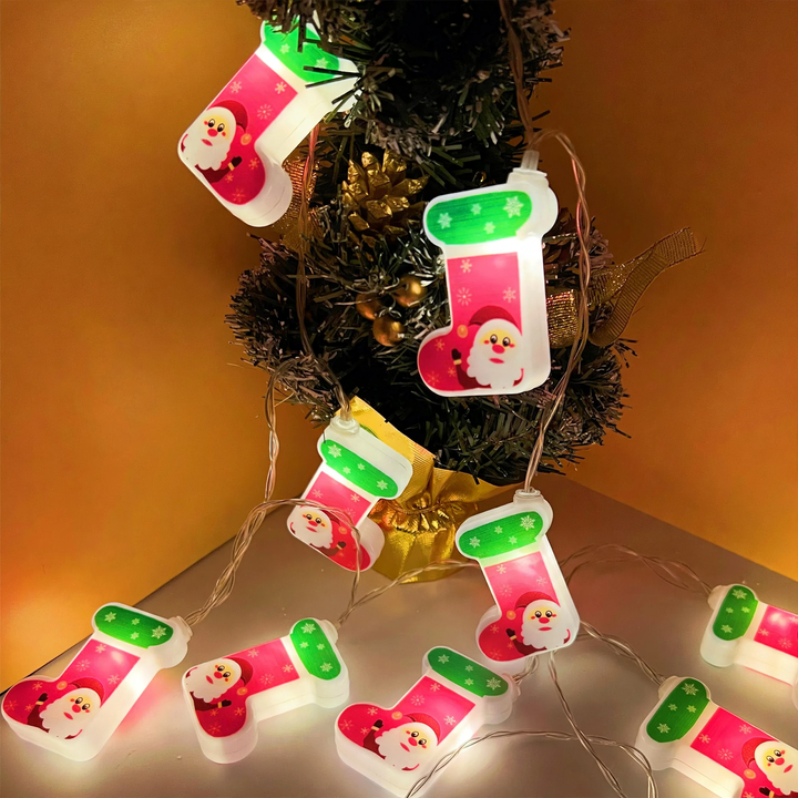 LED Christmas string lights with remote control