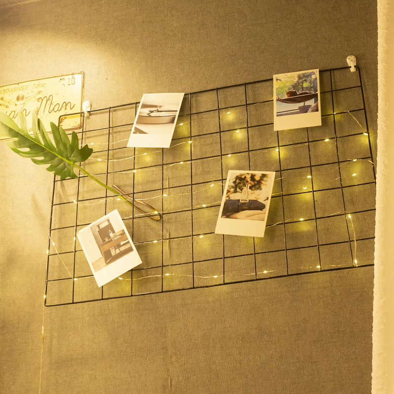 LED Copper Wire String Lights with Manual Control