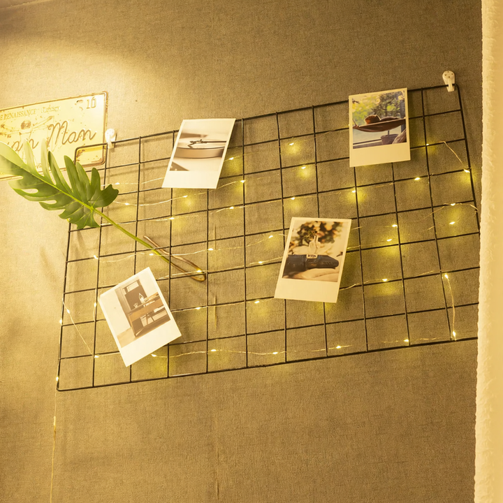 LED Copper Wire String Lights with Manual Control
