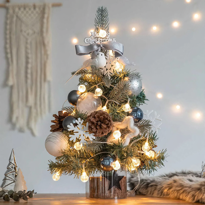 Mini Christmas Tree Set for Table Decoration